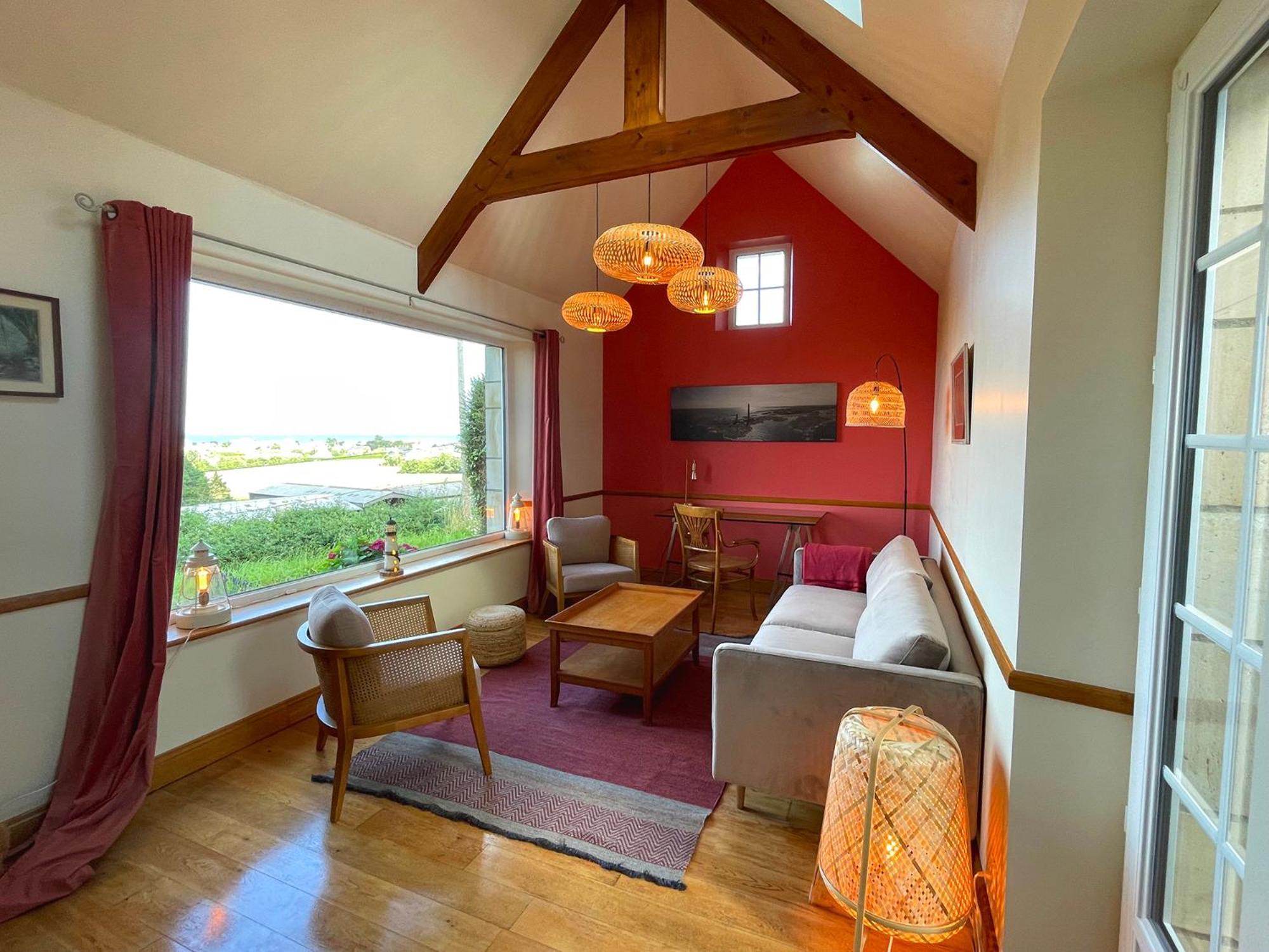 Maison De Charme Vue Sur Mer Pour 6 Pers Quinéville 外观 照片